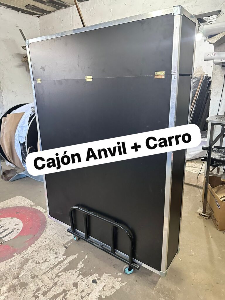 cajón ánvil traslado